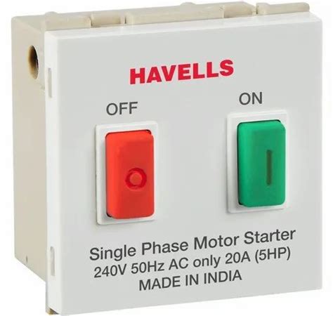 Havells Single Phase Motor Starter V Hp At Rs Each