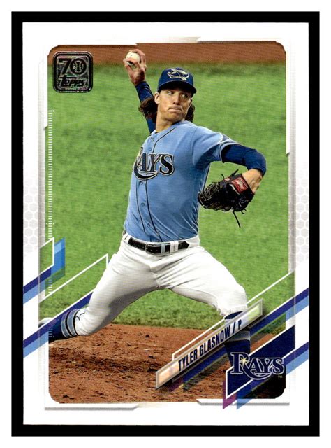 2021 Topps 629 Tyler Glasnow Tampa Bay Rays EBay