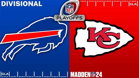 Bills Vs Chiefs Simulation Divisional Playoffs Madden 24 PS5 YouTube