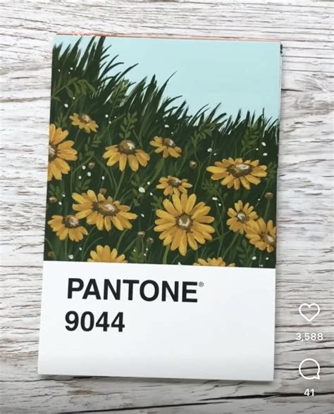 Pin By Kaatje Kat On Pantone Postcard Art Paint Swatch Art Canvas