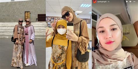 Pakai Busana Rancangan Ivan Gunawan Saat Umrah Intip 9 Potret Ayu Ting