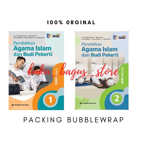 Jual BUKU PEND AGAMA ISLAM BUDI PEKERTI SMK KLS 11 12 KURIKULUM