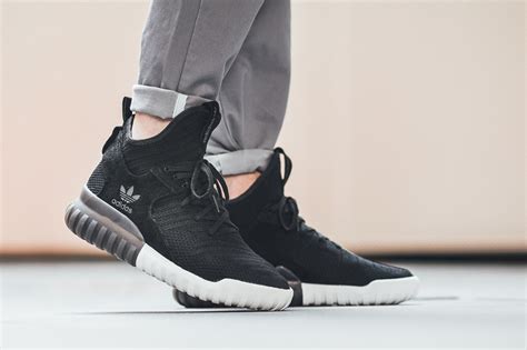 Adidas Tubular X Primeknit Core Black White Sneaker Bar Detroit