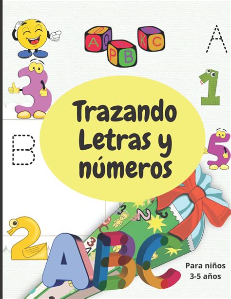 Buy Trazando Letras Y Números Para Niños 3 5 Años Libro De Actividades Preescolar Práctica De