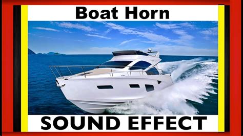 Horn For A Boat