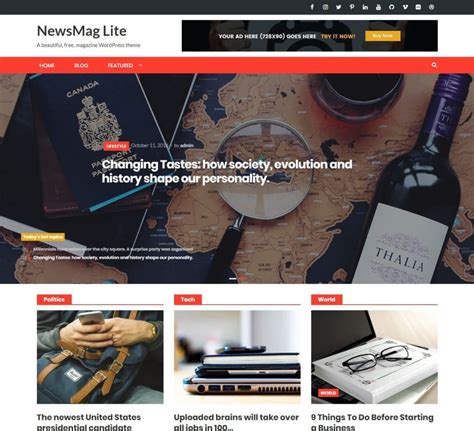 30 Best Free Responsive WordPress Themes For All Niches To Attract Viewers