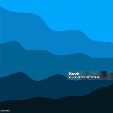 latar belakang abstrak gelombang biru tema bahari wallpaper