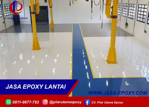 Kontraktor Jasa Epoxy Lantai Jambi Berpengalaman Tahun Bergaransi