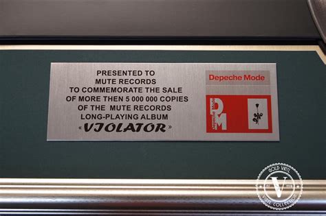 Gold Vinyl — Depeche Mode — Violator