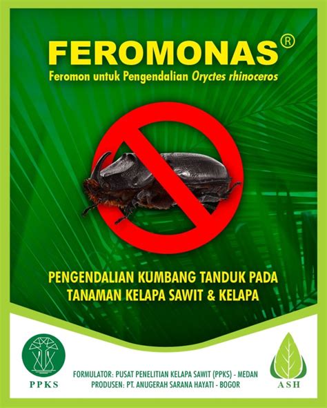 Jual FEROMONAS Feromon Pengendali Hama Kumbang Tanduk Kab Bogor