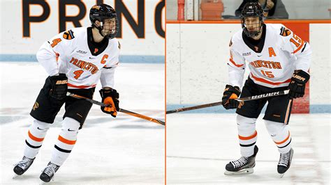 Princeton University Hockey on Twitter: "Josh Teves and Max Véronneau ...