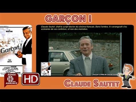 Gar On De Claude Sautet Cinemannonce Youtube