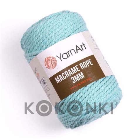 Sznurek Yarnart Macrame Rope Mm Mi Ta Kokonki Motki Ombre