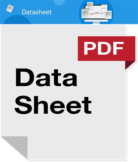 Datasheets & Specifications Collection Free Download