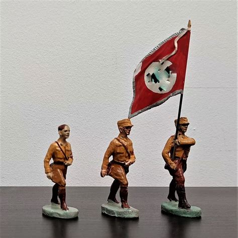 Elastolin Figure 3x SA Soldats 1930 1939 Germany Catawiki