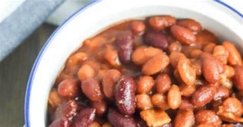 10 Best Crock Pot Baked Beans Molasses Brown Sugar Recipes | Yummly