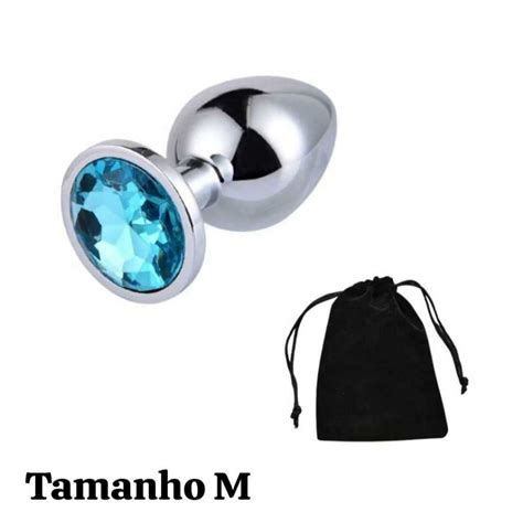 Plug Anal De A O Redondo Tamanho M Sexy Import Cores Variadas Shopee