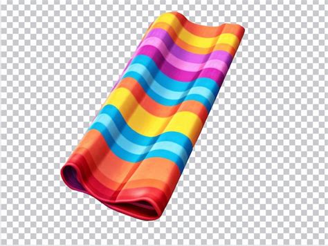 Premium Psd Colorful Beach Towel Png