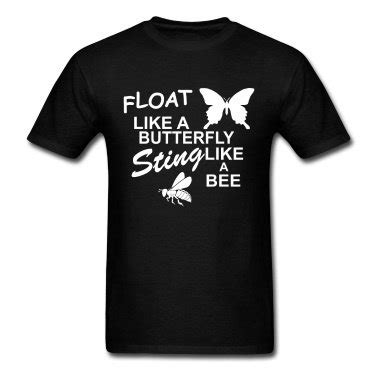 Jual Kaos Muhammad Ali Float Like A Butterfly Sting Like A Bee H Di