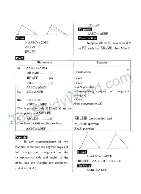 Solution Chapter Congruent Triangles Studypool