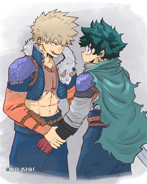 Bakudeku Katsuki Bakugou X Izuku Midoriya Bnha By Hano Nbkomputer