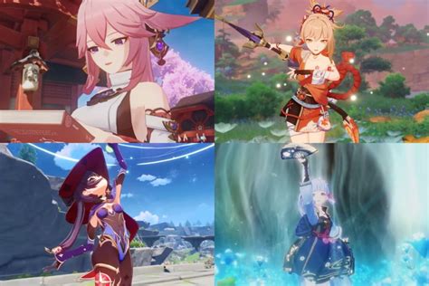 10 Best Genshin Impact Female Characters Dot Esports