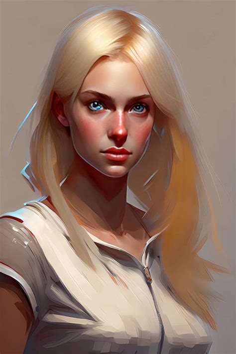 Blond Girl By Christalion On Deviantart