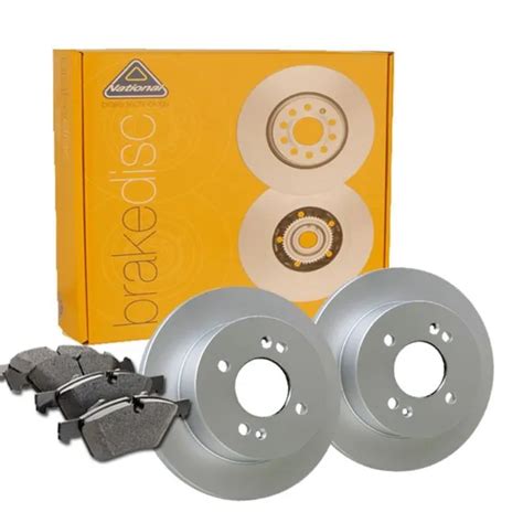 GENUINE NAP REAR Brake Discs Pad Set For Audi A2 AUA BBY 1 4 08 00