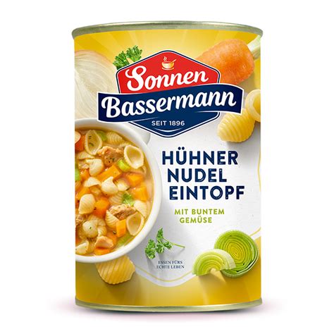 Hühner Nudel Eintopf Sonnen Bassermann