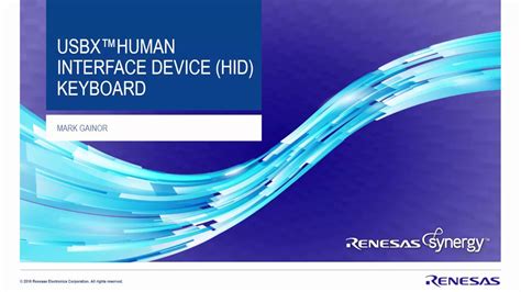 Usbx™ Human Interface Device Hid Keyboard Project Youtube