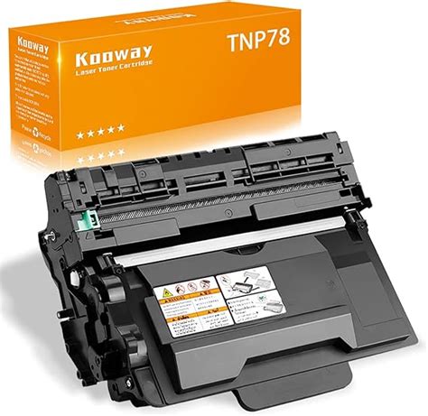 Amazon Kooway Remanufactured High Yield TNP78 ACF0030 TNP 78 Black