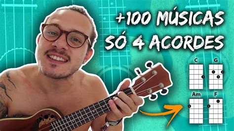 Como Tocar Ukulele Em Minutos M Sicas Acordes Simples