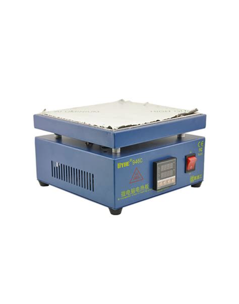C Electronic Hot Plate Preheat Preheating Station For PCB SMD Heating Work V Famousupply