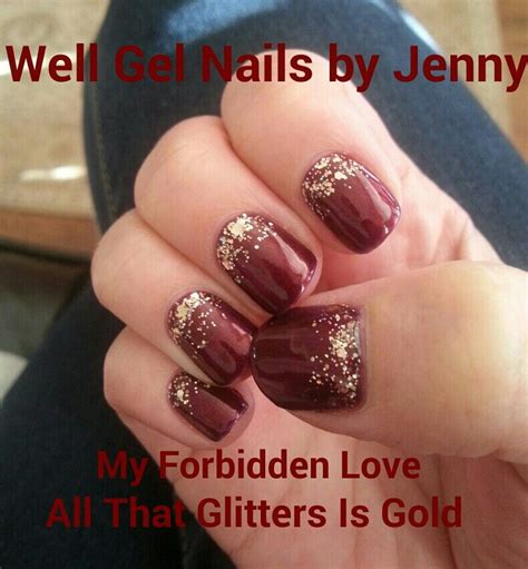 Gelish My Forbidden Love And All That Glitters Is Gold All That