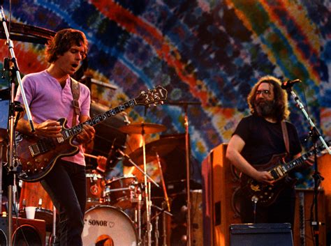 Grateful Dead Bob Weir And Jerry Garcia Photography Of Richard Hartog