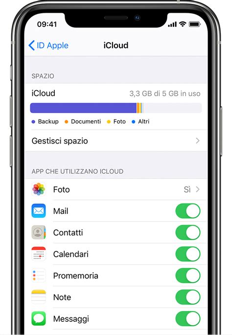 Gestire Lo Spazio Di Archiviazione Per Foto E Video Supporto Apple