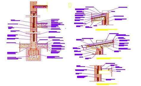 Fix Glass Plan And Elevation Detail Dwg File Cadbull