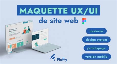 Je vais créer la maquette UX UI design de votre site web avec Figma par