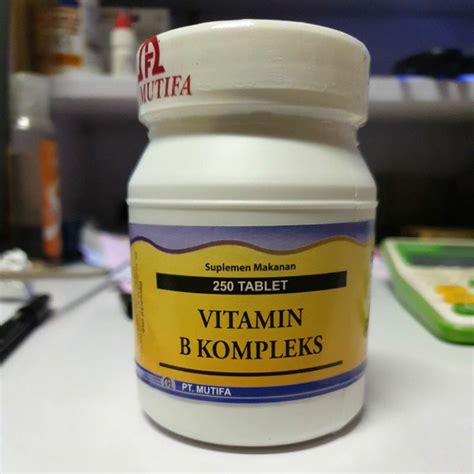 Jual Vitamin B Komplek Tablet B Complex Shopee Indonesia