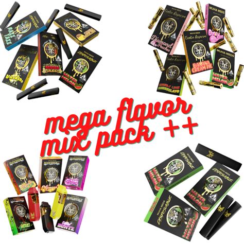 Mega Flavor Mix Pack Muha Meds Official