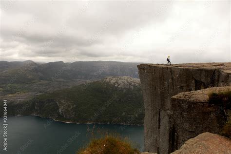 Preikestolen The Pulpit Rock Most Famous Tourist Attraction In Ryfylke