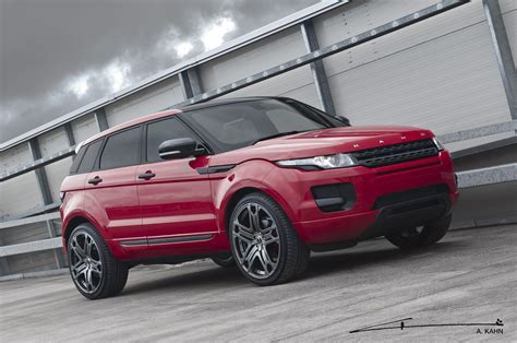 Kahn Red Range Rover Evoque - autoevolution