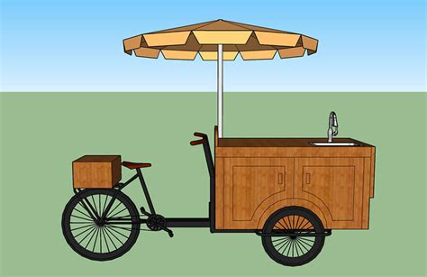 Tricycle And Bike Food Cart Bicycle Food Cart Design