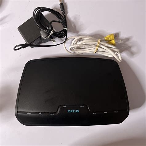 Optus Gateway Fst Wireless Modem Router Nbn Compatible Voip 3864v3 Hp