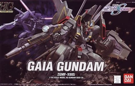 GUNDAM 1 144 HG Seed Destiny 20 ZGMF X88S Gaia Gundam Modellbausatz US