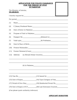 Police Character Certificate Form Pdf 2020 2025 Fill And Sign