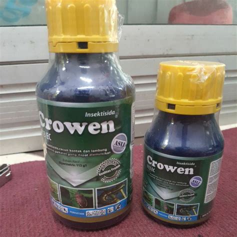 Jual Crowen 113 EC 200 Ml Untuk Ulat Tanaman Bunga Shopee Indonesia