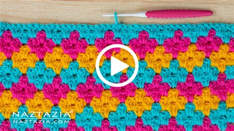 Diamond Granny Stitch Crochet Pattern Naztazia