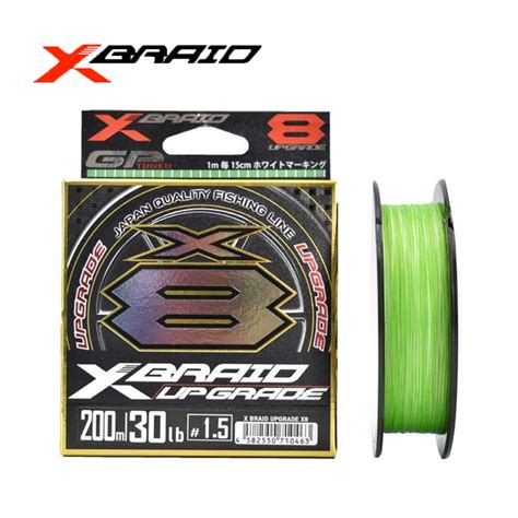 YGK X BRAID XBRAID UPGRADE X8 高耐磨高強度綠色PE線150m 200m 全新新品 蝦皮購物