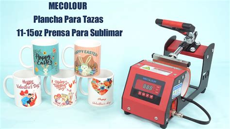 MECOLOUR Plancha Para Tazas 11 15oz Prensa Para Sublimar YouTube